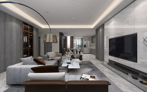 120㎡極簡主義新居，哈爾濱室內裝飾公司如何選擇？